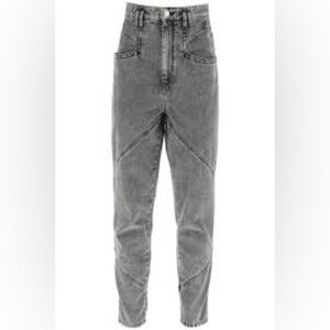 ISABEL MARANT
Nadeloisa high-rise straight jeans